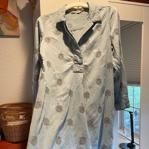 Blue Jean Tunic Dress Soft Surroundings